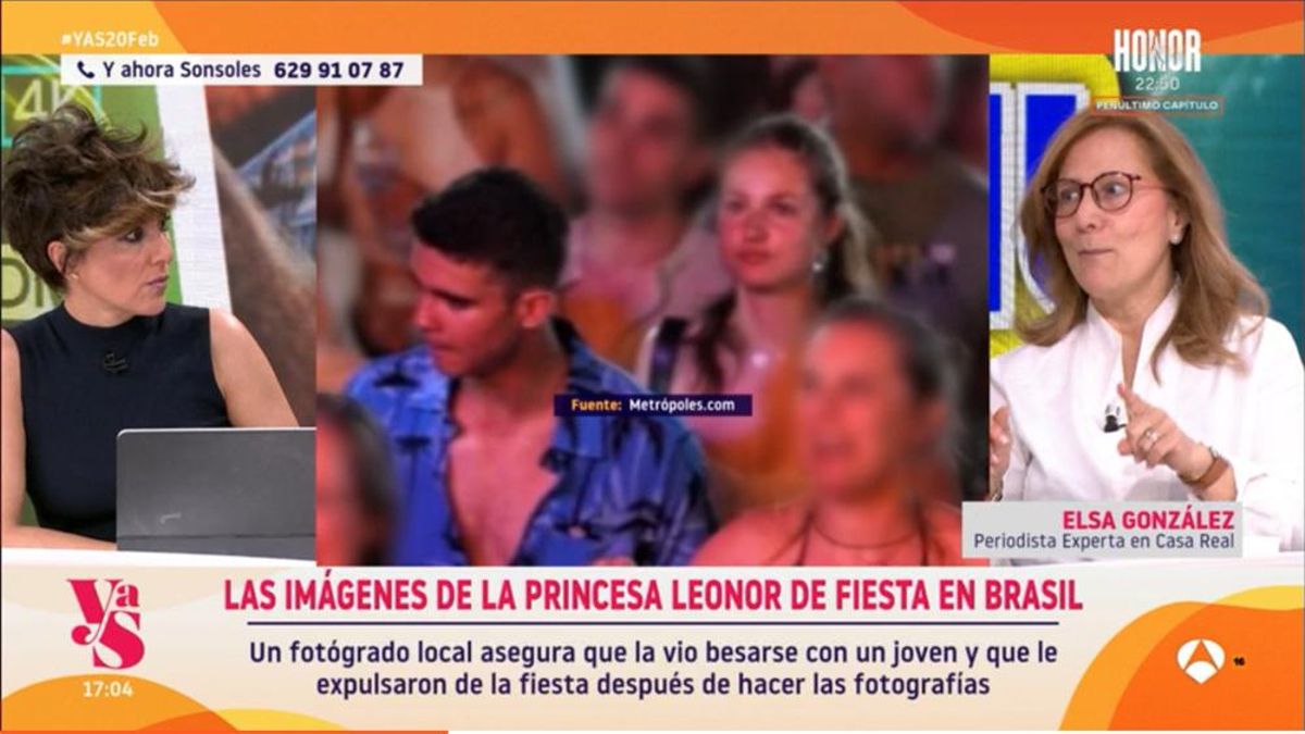 Paloma García Pelayo en 'Y ahora Sonsoles'