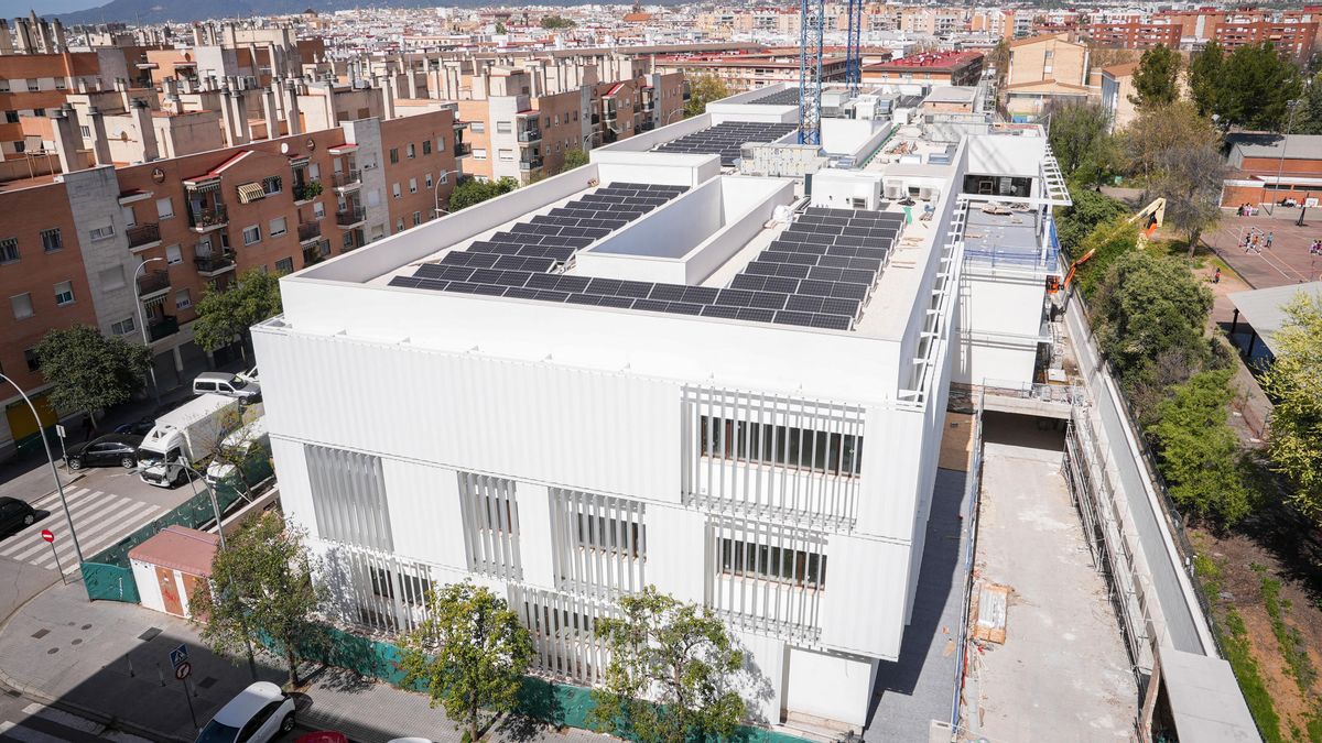 Continúan las obras de la nueva comisaría en la Fuensanta