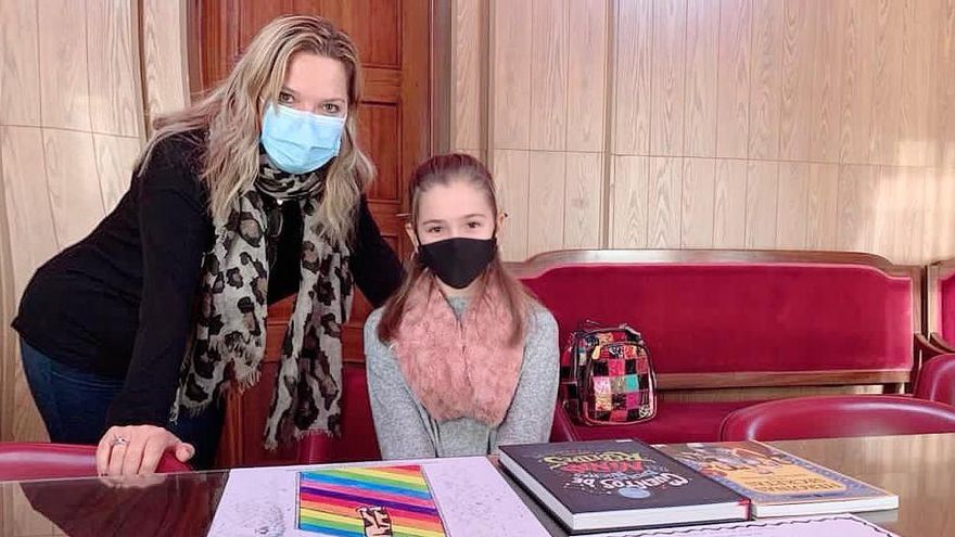 Una alumna del CEIP Miranda gana el III Concurso Pictórico de Canarias por la Igualdad