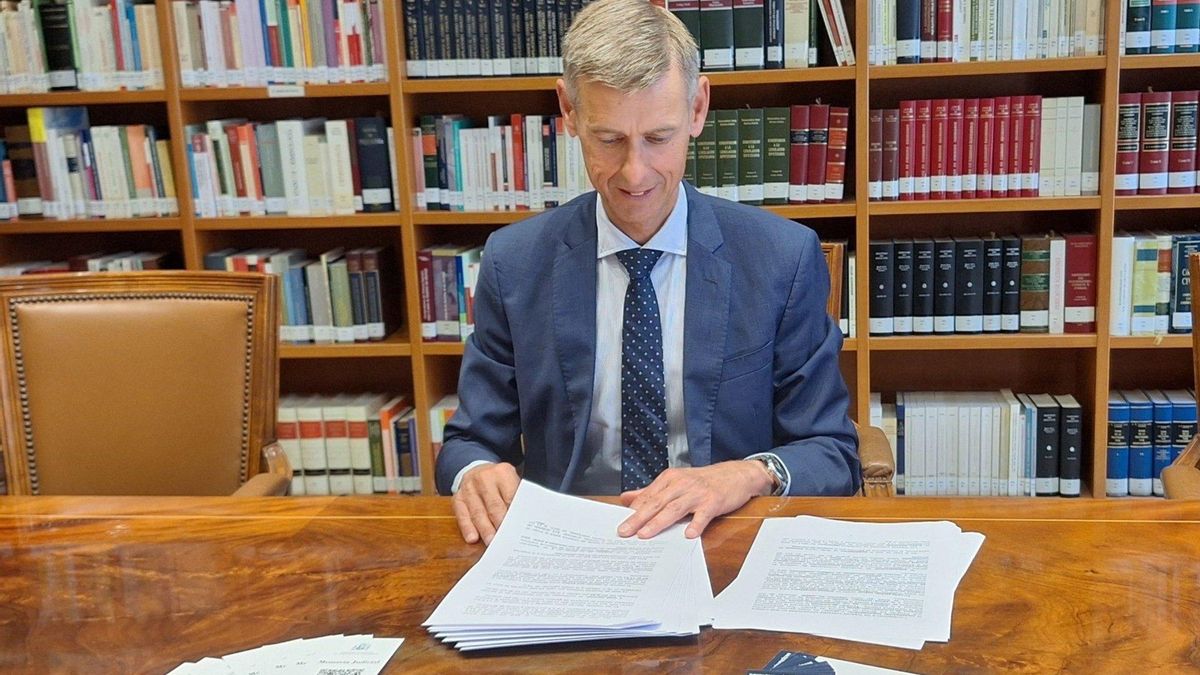 José Luis López del Moral ha presidido el Tribunal Superior de Justicia de Cantabria desde 2015.