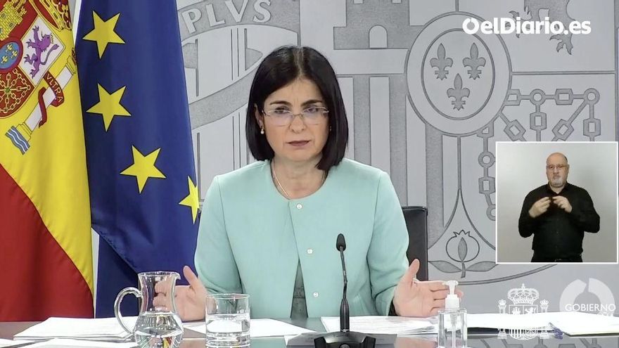 Carolina Darias, ministra de Sanidad.