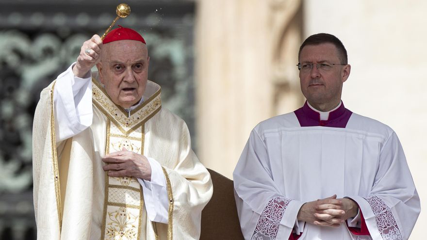 El papa en la misa del Domingo de Resurrección: "Jesús llora las lágrimas de quien sufre"