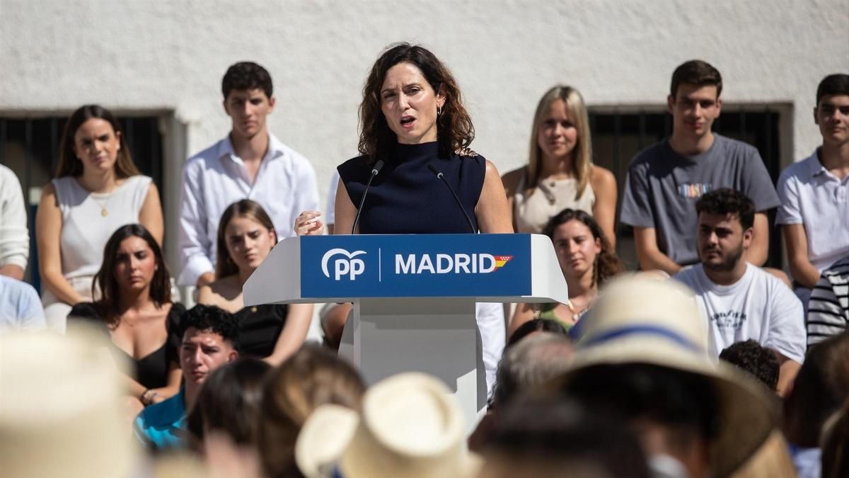 Ayuso compara las protestas contra el genocidio en Gaza en La Vuelta con los atentados terroristas de Múnich del 72