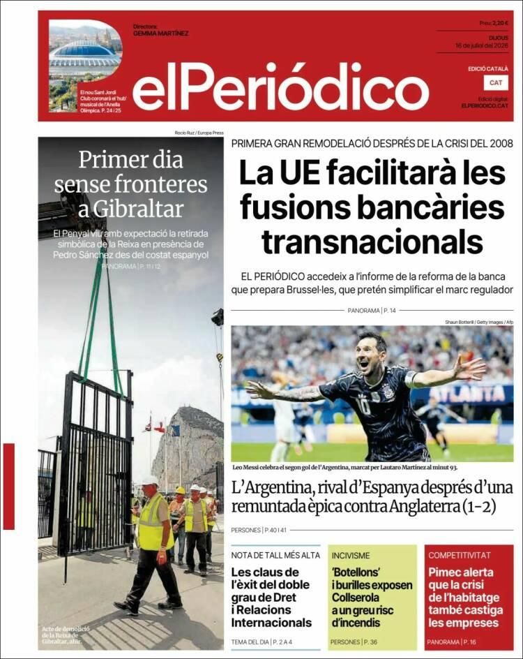 Hermosa mañana, ¿verdad? La Selección Argentina lo hizo otra vez: las tapas de los diarios se rinden ante la Scaloneta finalista
