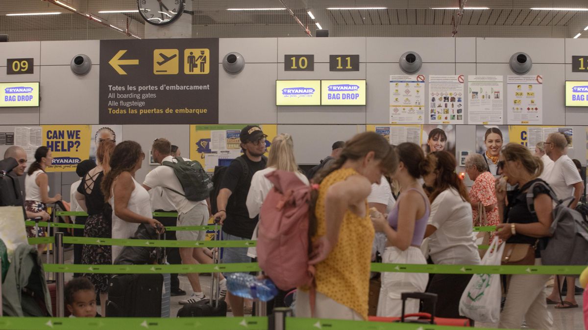 El aeropuerto de Palma.