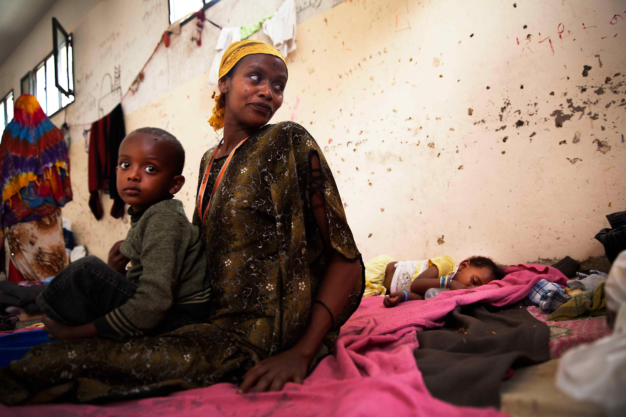 Rumana Mohamed, inmigrante víctima del tráfico de personas en Yemen, ingresado en el centro de detención de Saná. / Copyright: Anna Surinyach/MSF