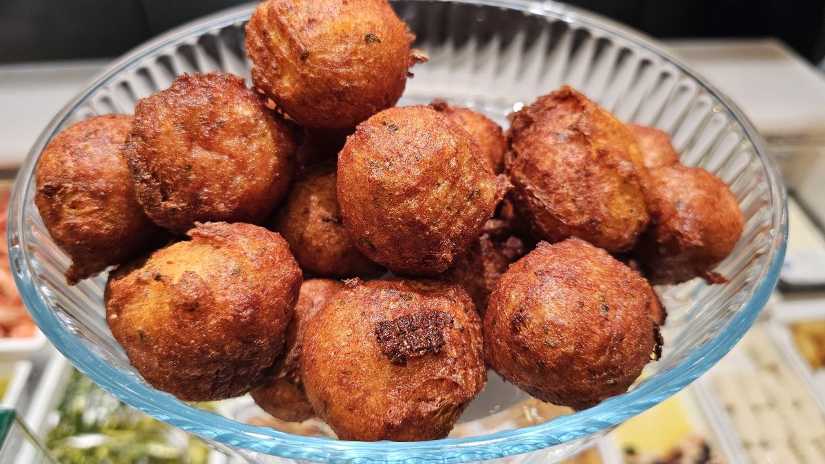 Buñuelos de bacalao
