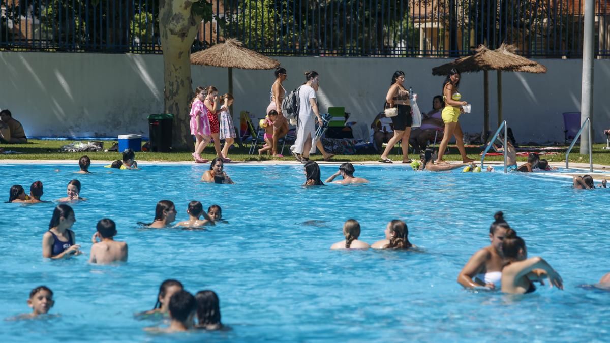 Apertura de la piscina de la Fuensanta