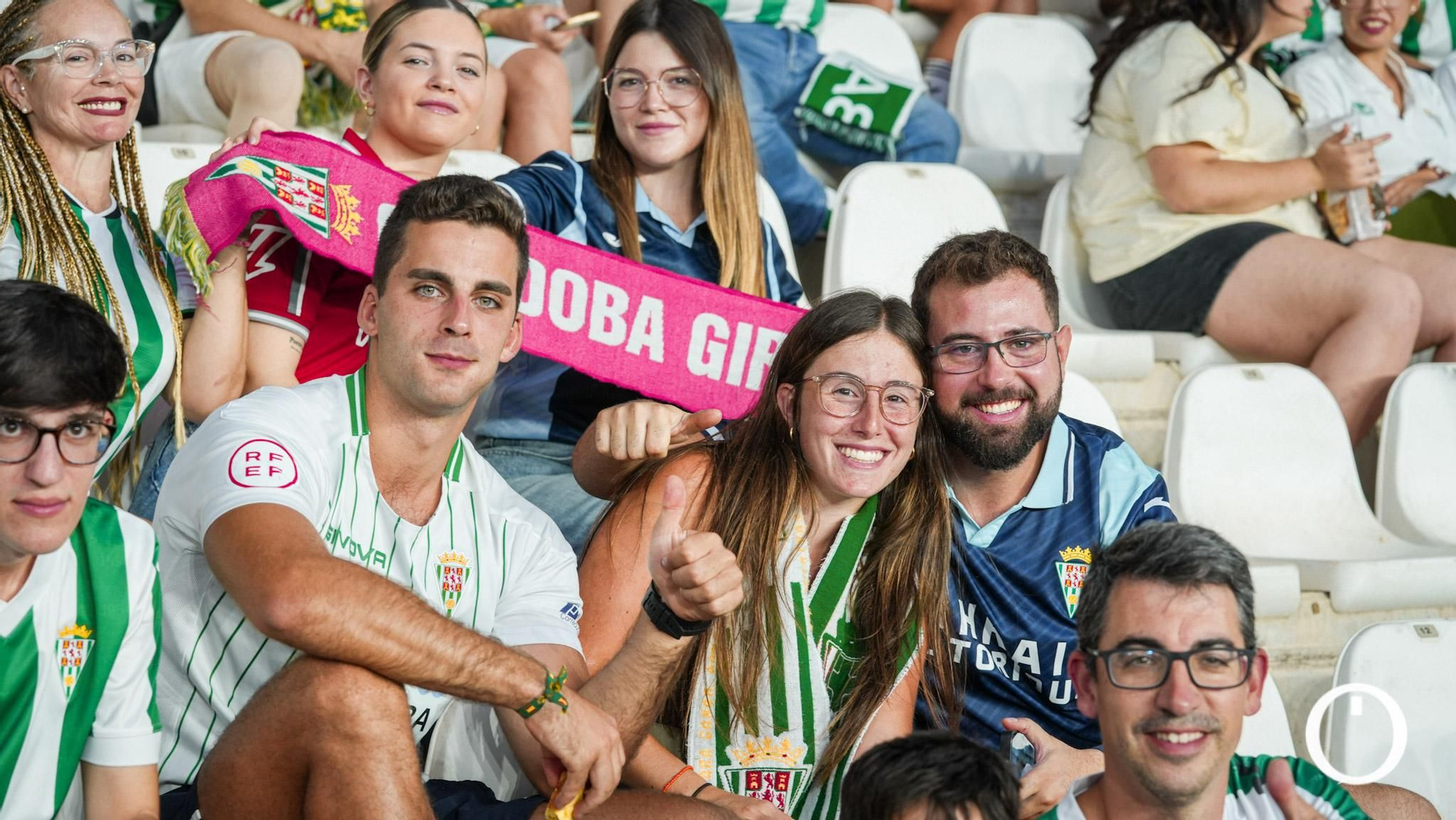 Grada Blanquiverde Córdoba CF - UD Las Palmas