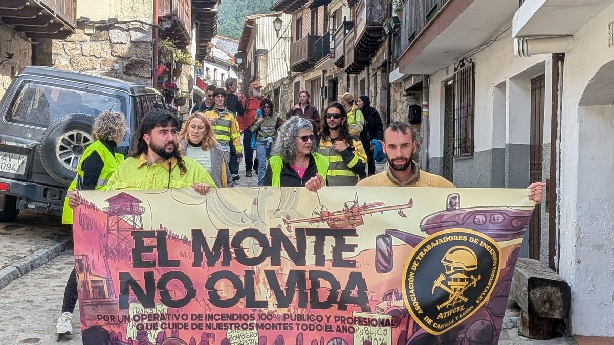 Los bomberos forestales llaman a participar este sábado en la marcha ‘El monte no olvida’ entre Pobladura de la Sierra y Filiel