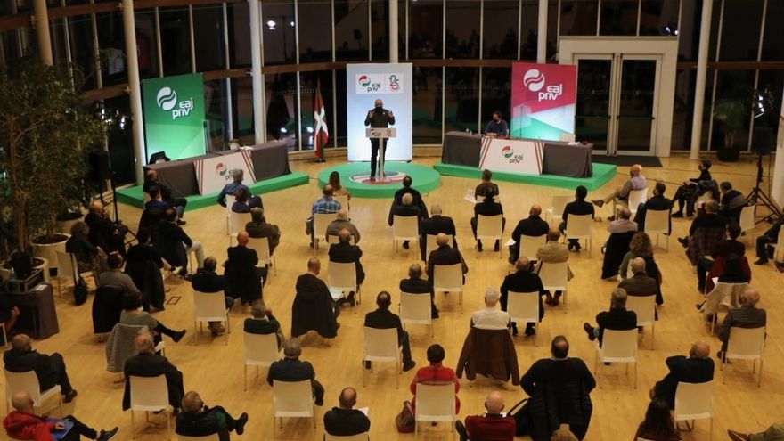 El PNV destaca la renovación en su ejecutiva de Gipuzkoa, en la que sigue Egibar al frente tras su llegada al cargo en 1987