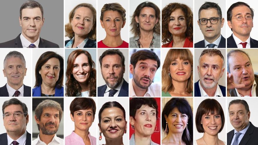 Estos son los ministros del nuevo Gobierno