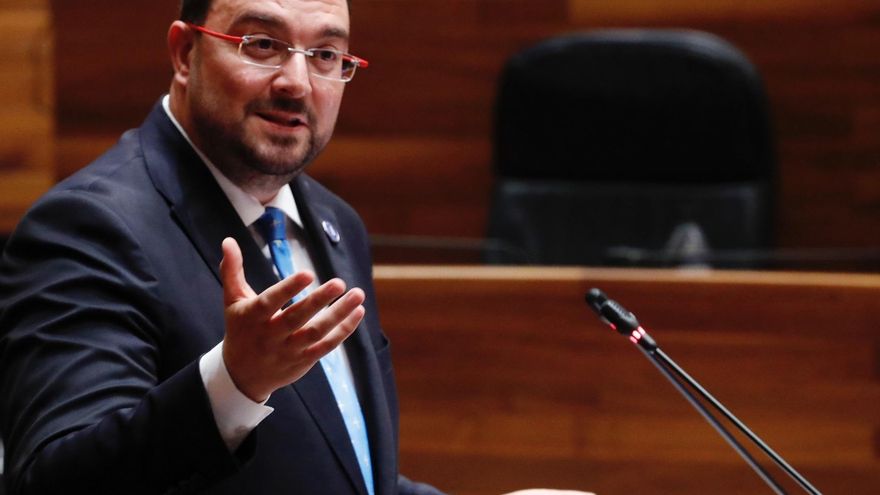 El presidente del Principado de Asturias, Adrián Barbón.