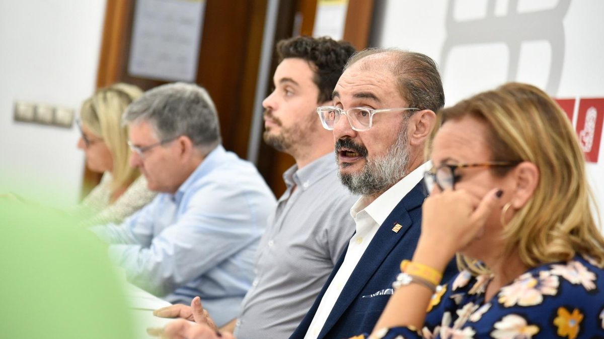 Javier Lambán es el secretario general del PSOE Aragón.