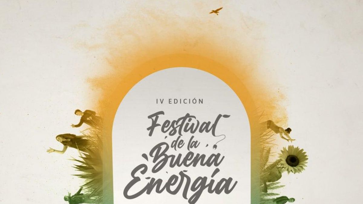 Imagen del cartel de la IV edición del Festival de la Buena Energía.