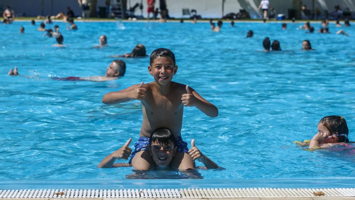 Apertura de la piscina de la Fuensanta