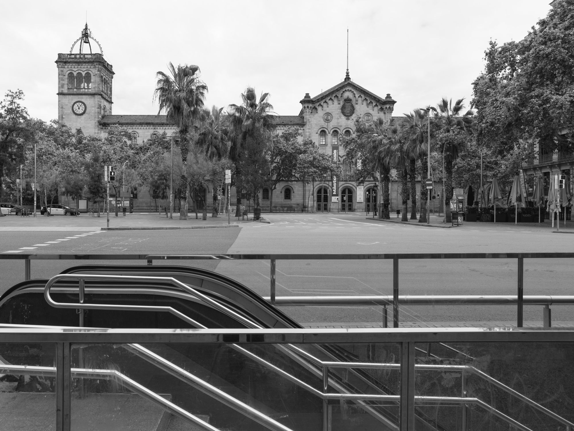 La plaza Universitat, el pasado 23 de abril.