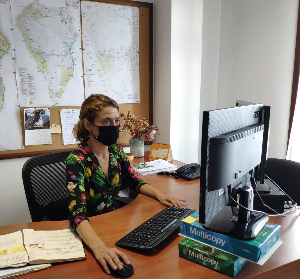 Elena Castro es presidenta de la  Comisión de Evaluación Ambiental de La Palma.
