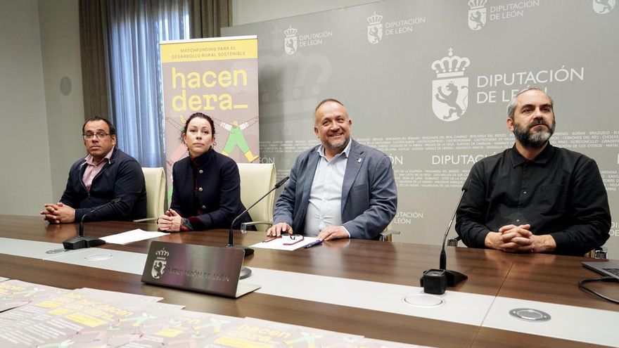 La Diputación de León duplicará hasta con 20.000 euros lo recaudado vía 'crowdfunding' para 10 proyectos