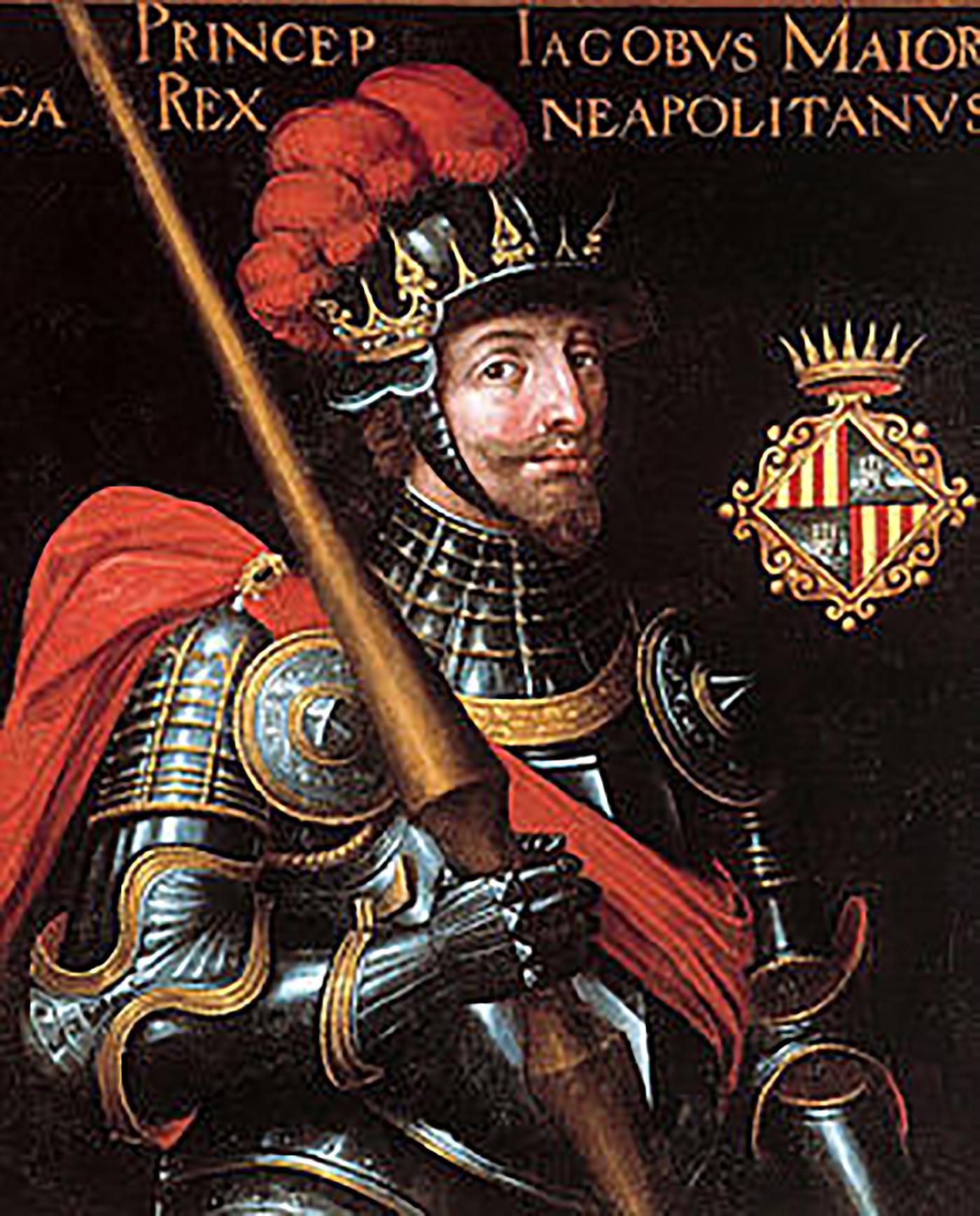 Jaime IV de Mallorca nació en Perpiñán el 24 de agosto de 1336 y murió en Soria el 20 de enero de 1375. Heredero de la Corona de Mallorca, fue también rey consorte de Nápoles tras su matrimonio con Juana I.