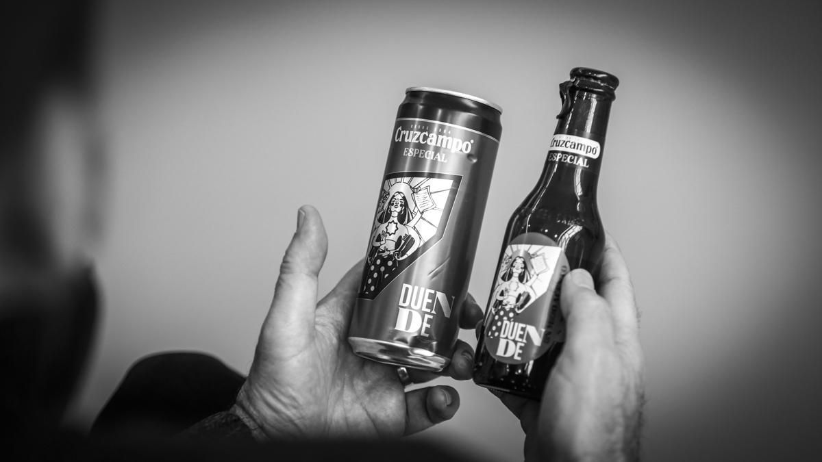 Ilustraciones de Almudena Castillejo para Cruzcampo