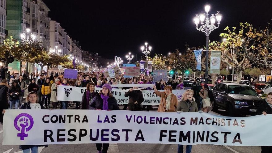 Manifestación 25N Cantabria