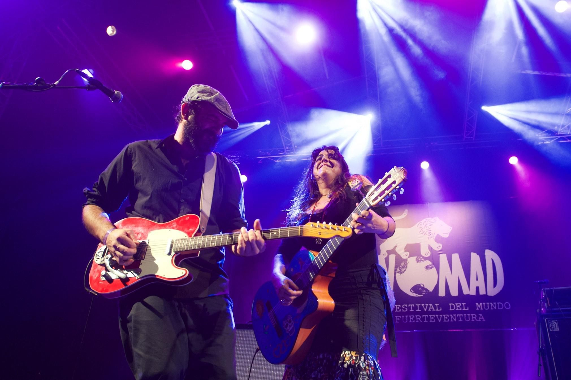 Amparo Sánchez en WOMAD Fuerteventura 2015 (CARLOS DE SAÁ)