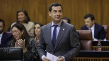 Moreno teme que las políticas económicas del posible Gobierno PSOE-Podemos "lastren el progreso" de Andalucía