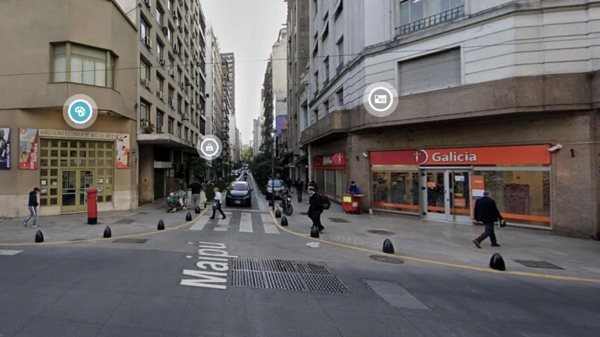 La esquina en la que cayó el rayo