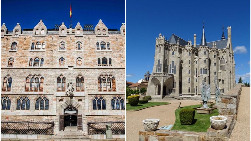 Botines de León y el Palacio de Gaudí de Astorga quieren ser Patrimonio de la Humanidad