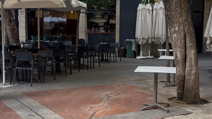 Retirada de las bancadas de MUyBICI