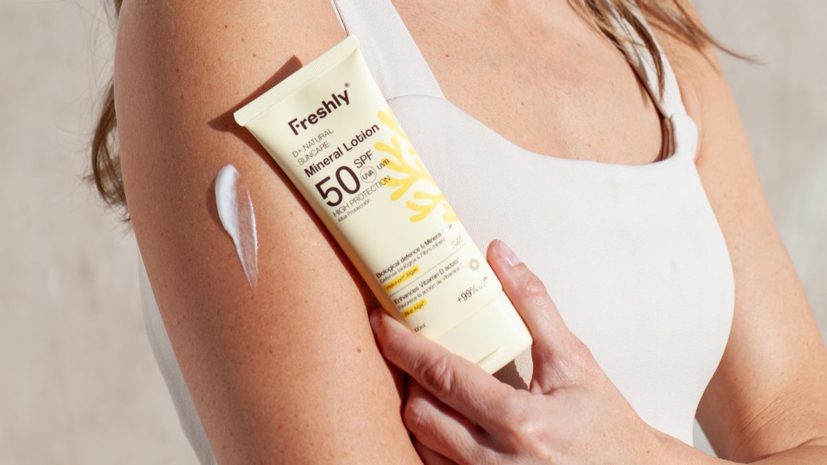 Mineral Lotion SPF 50 de la gama D+ Natural Suncare