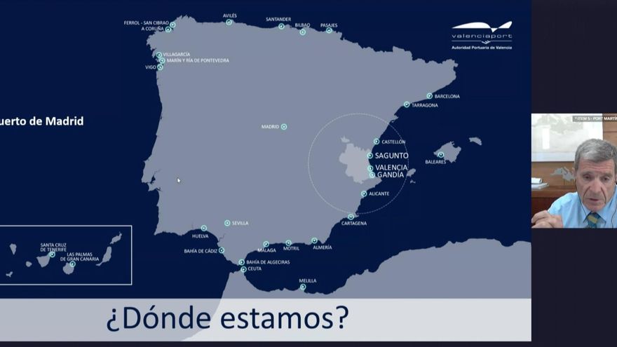 La consellera Mollà acusa ante el Parlamento Europeo al presidente del Puerto de València de evitar la evaluación ambiental "con todos sus medios"