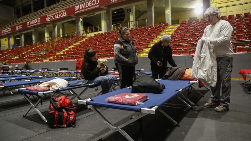 Vista Alegre acoge a las personas desalojadas por la crecida del Guadalquivir en Córdoba
