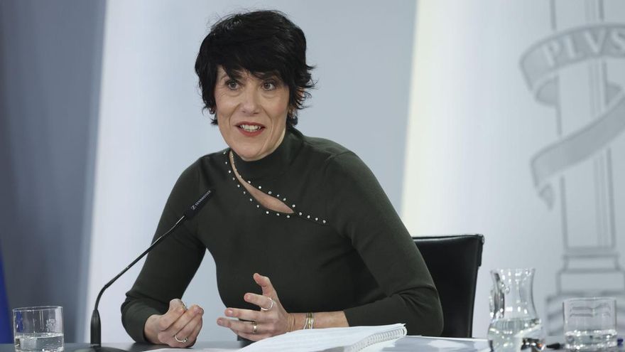 La ministra de Inclusión, Seguridad Social y Migraciones y portavoz del Gobierno, Elma Saiz