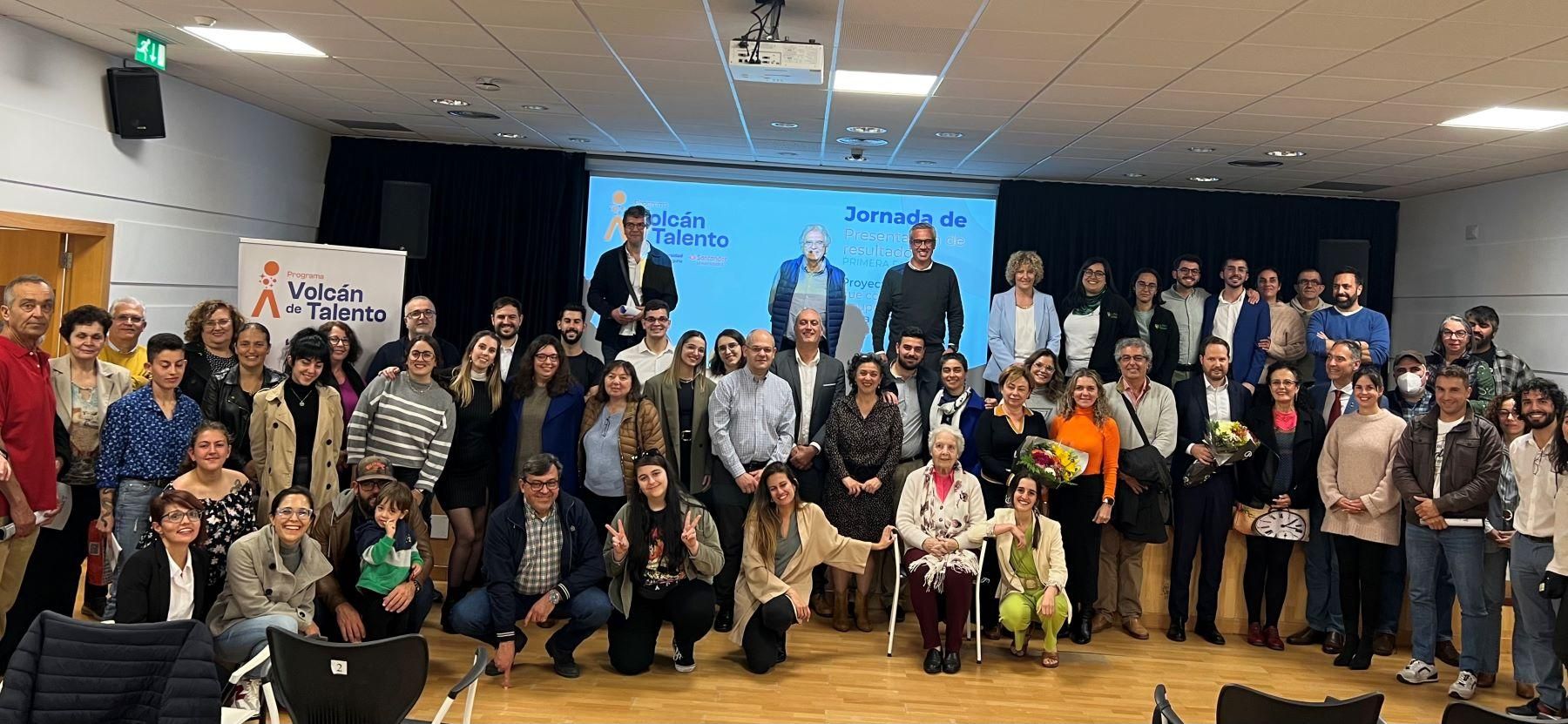 Presentación de los resultados de la primera fase del programa ‘Volcán de Talento’ de la Universidad de La Laguna para la recuperación de La Palma.