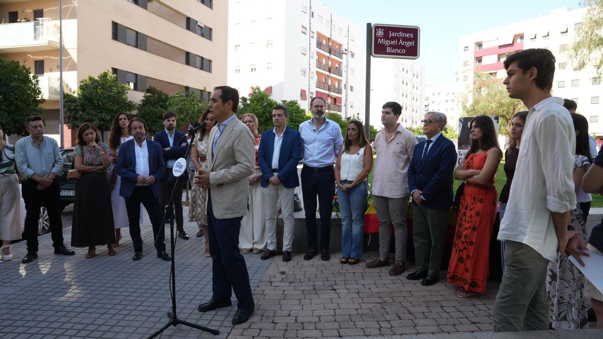 Acto conmemorativo del PP en Córdoba por el aniversario del asesinato de Miguel Ángel Blanco