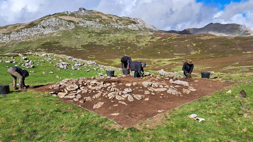 Excavaciones del CSIC en Babia exploran las huellas milenarias del pastoreo de montaña