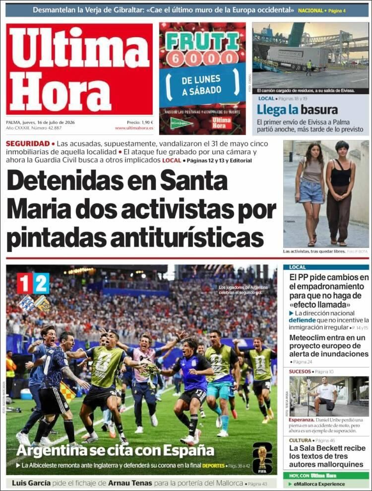 Hermosa mañana, ¿verdad? La Selección Argentina lo hizo otra vez: las tapas de los diarios se rinden ante la Scaloneta finalista