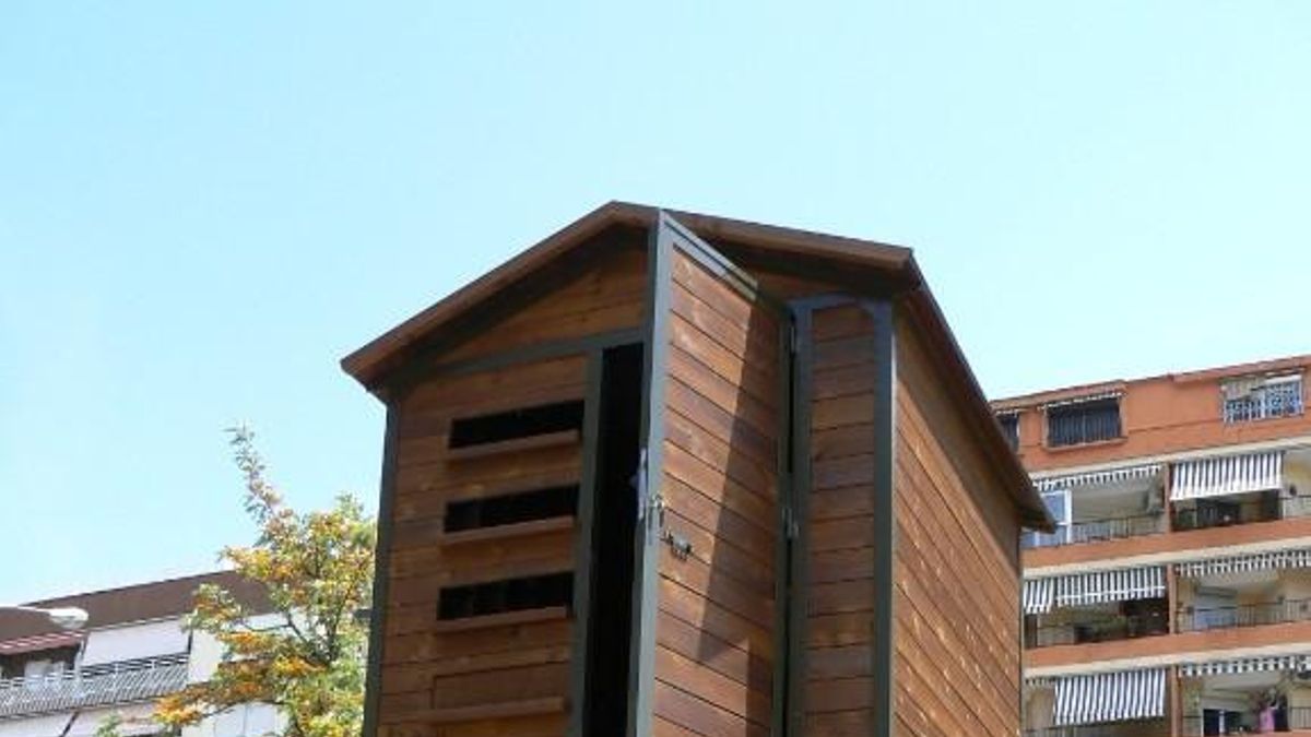 Uno de los palomares instalados en Valencia.