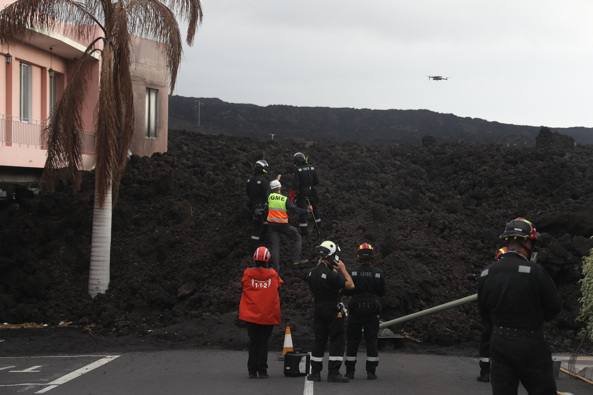 Pruebas realizadas en el cruce de La Laguna.