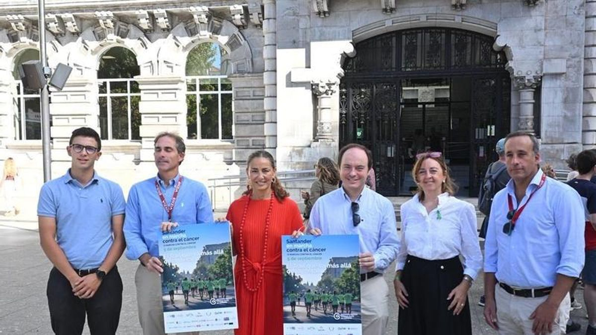 Santander acogerá el 5 de septiembre una nueva edición de la  'Marcha contra el cáncer'