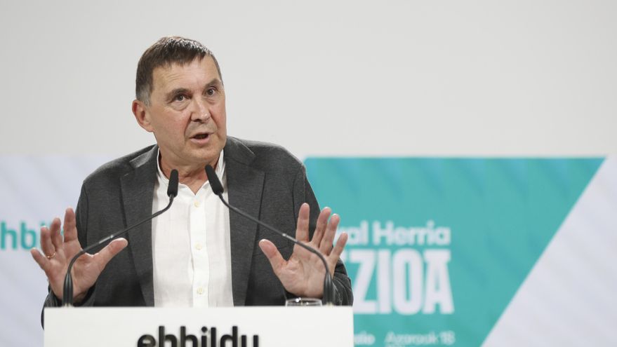 Otegi rechaza el “inadmisible” ataque a la tumba de Buesa: "Es una provocación a la convivencia democrática"