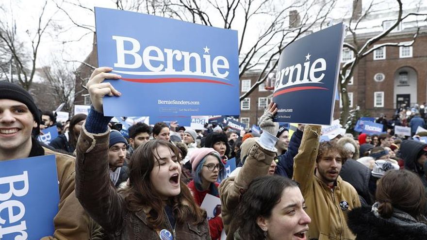 Sanders arranca su campaña instando a una "revolución política" en EE.UU.