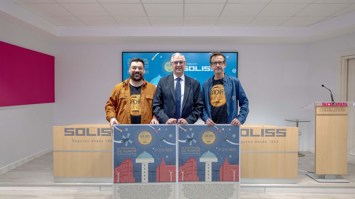 La Fundación Soliss renueva su patrocinio con el Festival Gachas Comedy