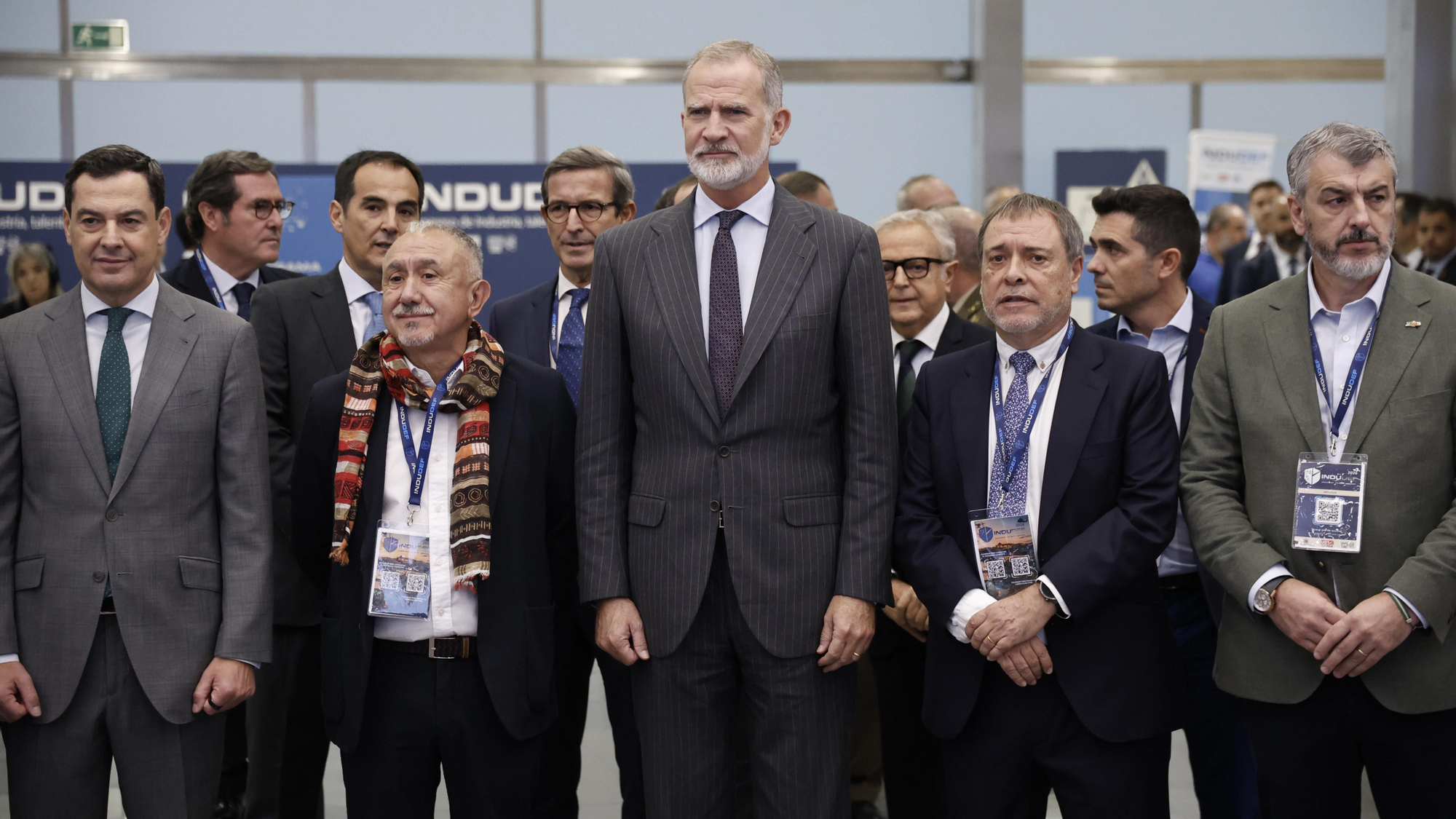El Rey Felipe VI asiste a la jornada de clausura del Foro Indudef