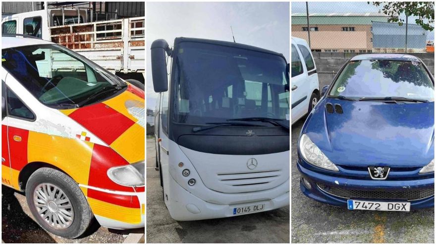 Últimos días de puja por vehículos usados del Ayuntamiento de Madrid: coches desde 300 euros y furgonetas desde 500