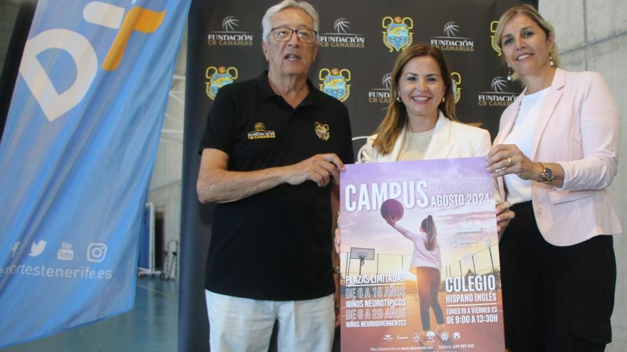 Cabildo y Fundación CB Canarias organizan el Campus Inclusivo de Agosto
