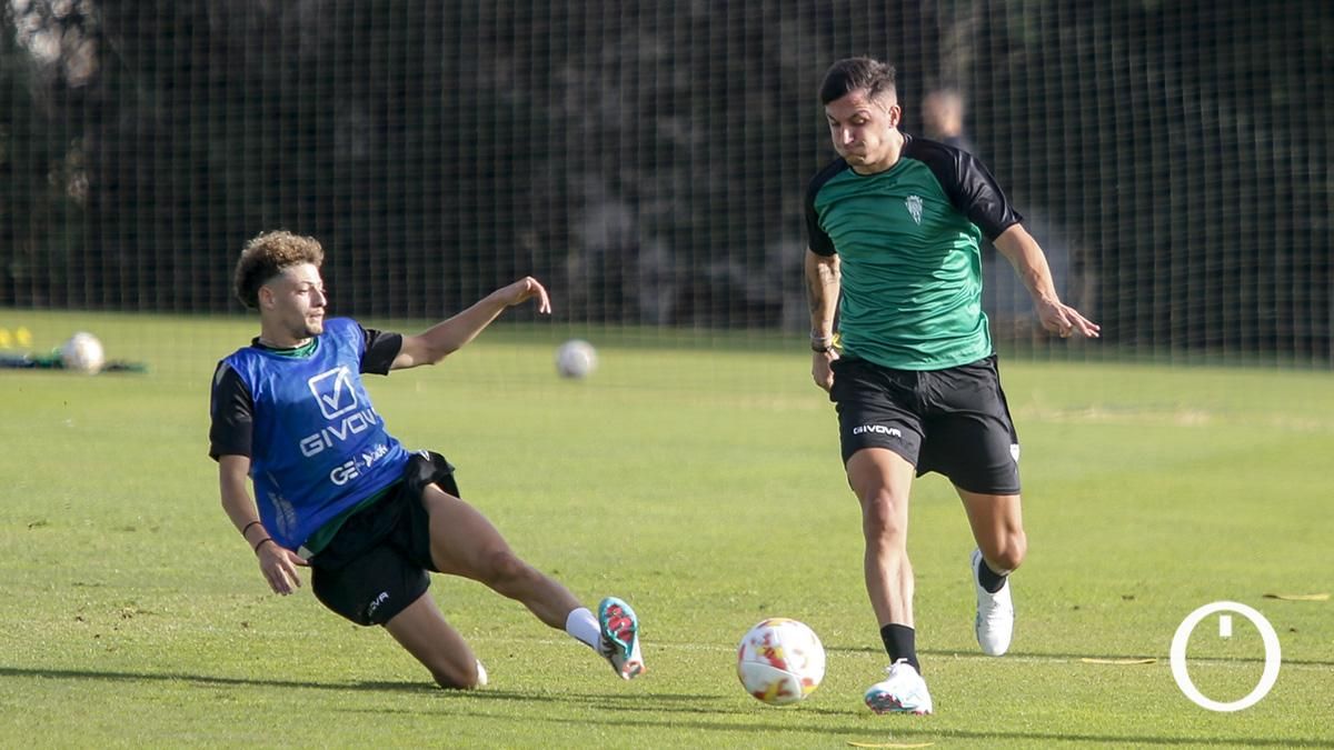 Primer entrenamiento del Córdoba CF tras las vacaciones