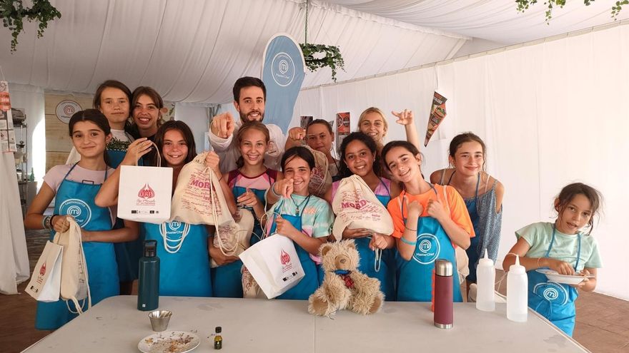Los niños aprenden sobre el Ajo Morado de Las Pedroñeras en los campamentos MasterChef en Ciudad Real